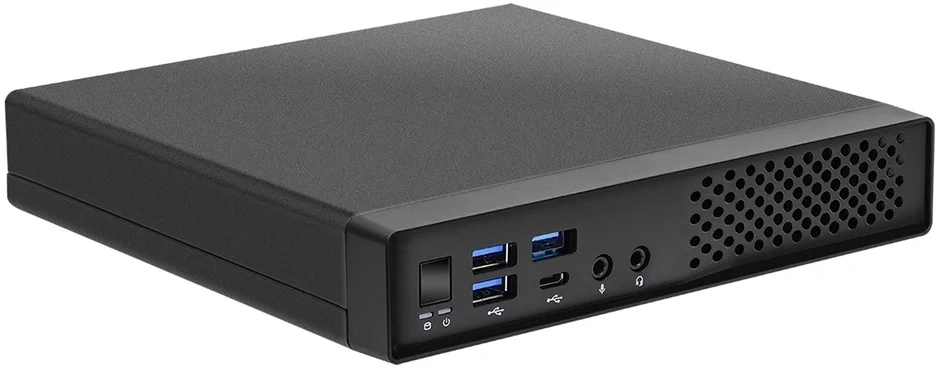 Компьютер IRU Tactio 310H6ATF slim i5 12400 (2.5) 16Gb SSD512Gb UHDG 730 Windows 11 Pro GbitEth WiFi BT 120W черный (RUS) (2131390)