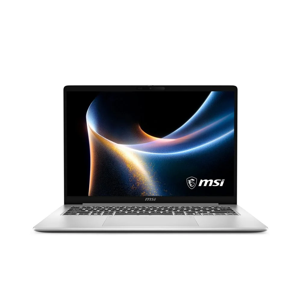 Ноутбук MSI Modern 14S AI+ G3MG-010XRU Intel Core Ultra 7 355/ 16Gb (1*16 D5)/ SSD512Gb/ UMA/ 14"/ OLED/ WUXGA/ 1920x1200/ 60Hz/ NoOS/ Urban Silver/ (9S7-14U212-010)
