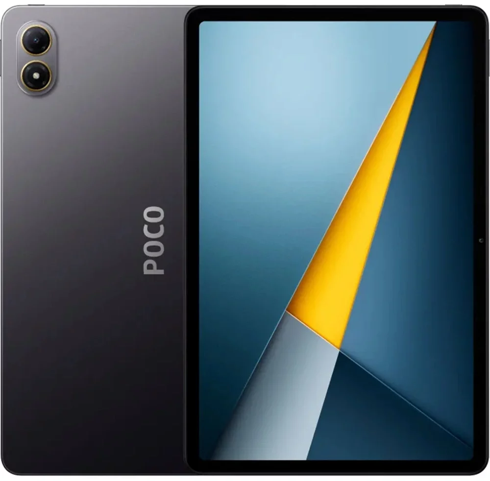 Планшет Xiaomi Poco Pad M1 7s Gen 4 (2.7) 8C RAM8Gb ROM256Gb 12.1" IPS 2560x1600 Android 15 серый 8Mpix 8Mpix BT WiFi microSD 2Tb 12000mAh 1992hrs (71090)