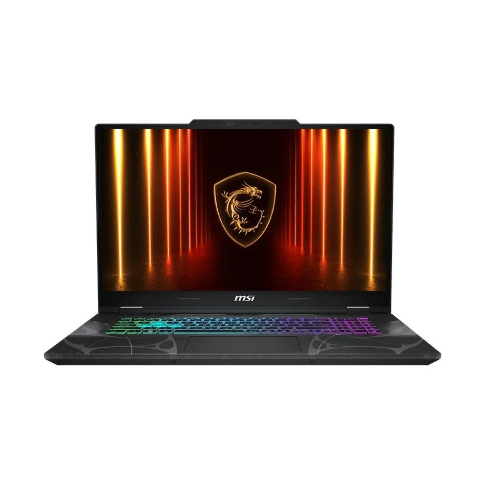 Ноутбук MSI Cyborg 17 B2RWFKG-283XRU Intel Core 7 240H/16Gb/SSD1Tb/RTX5060 8Gb (55W)/17.3"/IPS/FHD/1920x1080/144Hz/NoOS/Translucent Black/2.5kg (9S7-17U332-283)