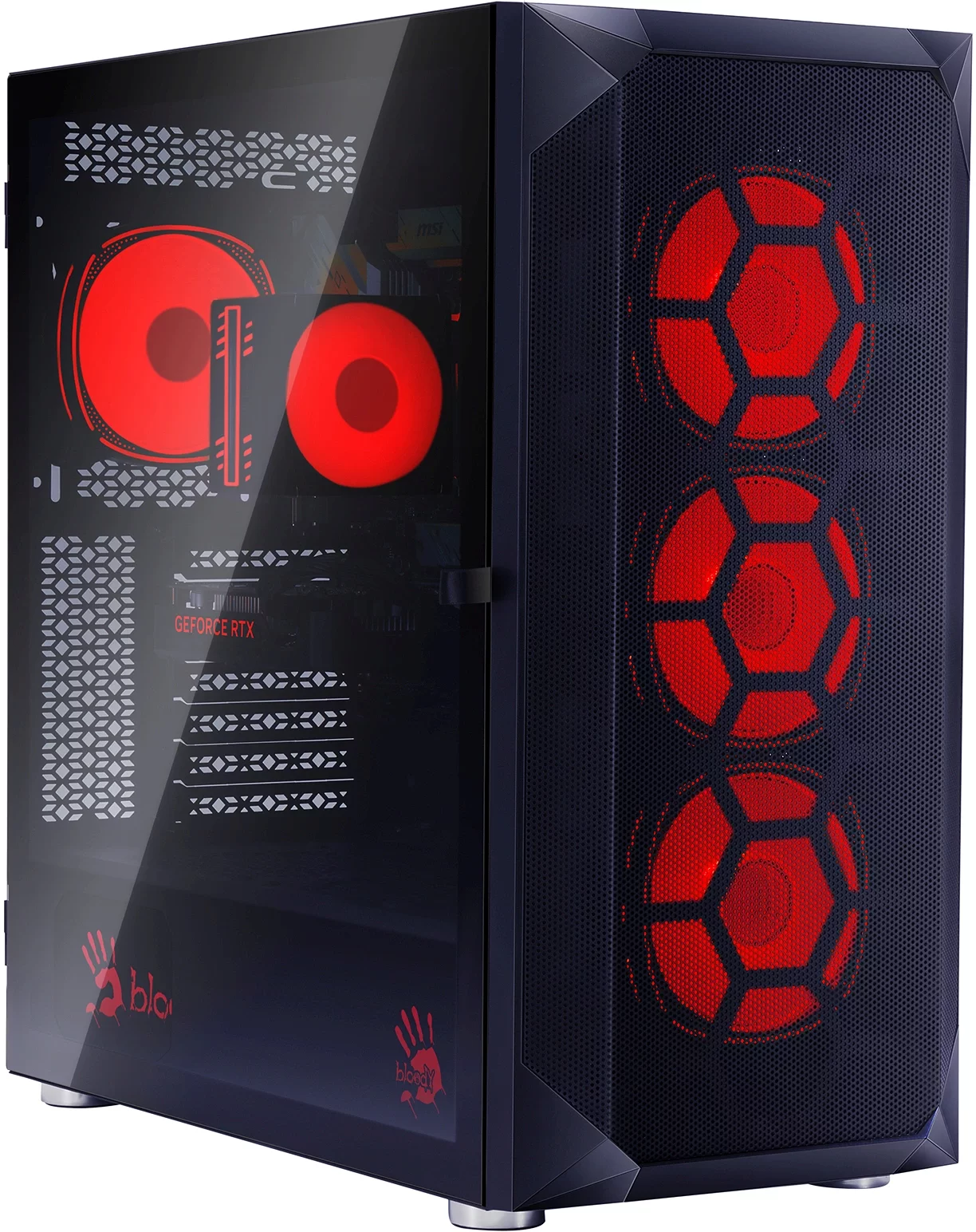 ПК Bloody BD-PC CB76C2 MT i5 13400F (2.5) 32Gb SSD1Tb RTX4070 12Gb Windows 11 Home 64 GbitEth 650W черный (RUS) (2086002)