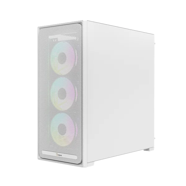 корпус Ocypus Delta C70 WH ARGB, EATX, Type-C*1, USB3.0*2, FRONT 3x120mm ARGB, REAR 1x120mm ARGB