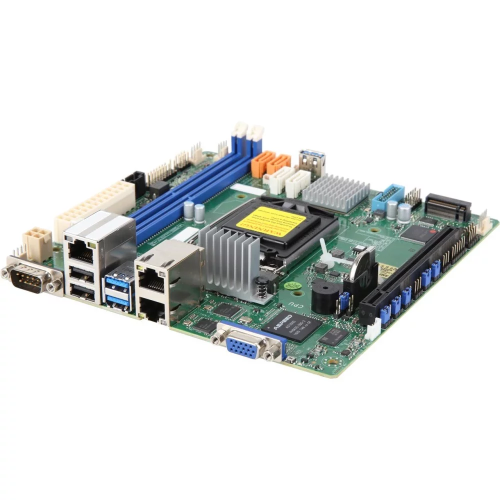 Материнская плата SUPERMICRO Mini-ITX, MBD-X11SCL-IF