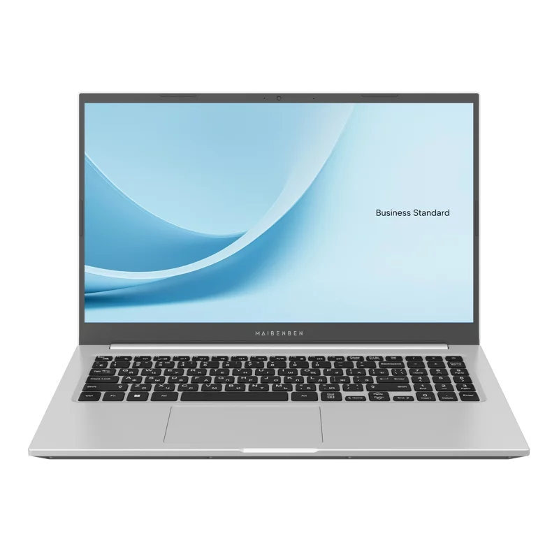Ноутбук/ Maibenben B115B 15.6"(1920x1080 (матовый) IPS)/AMD Ryzen 7 5825U(2Ghz)/16384Mb/512PCISSDGb/Int:AMD Radeon/Cam/BT/WiFi/48.4WHr/war 2y/1.65kg/Silver/Win11Pro + Screen 60Hz, 16:9 (B115B-R752UMT1SPSRE2)