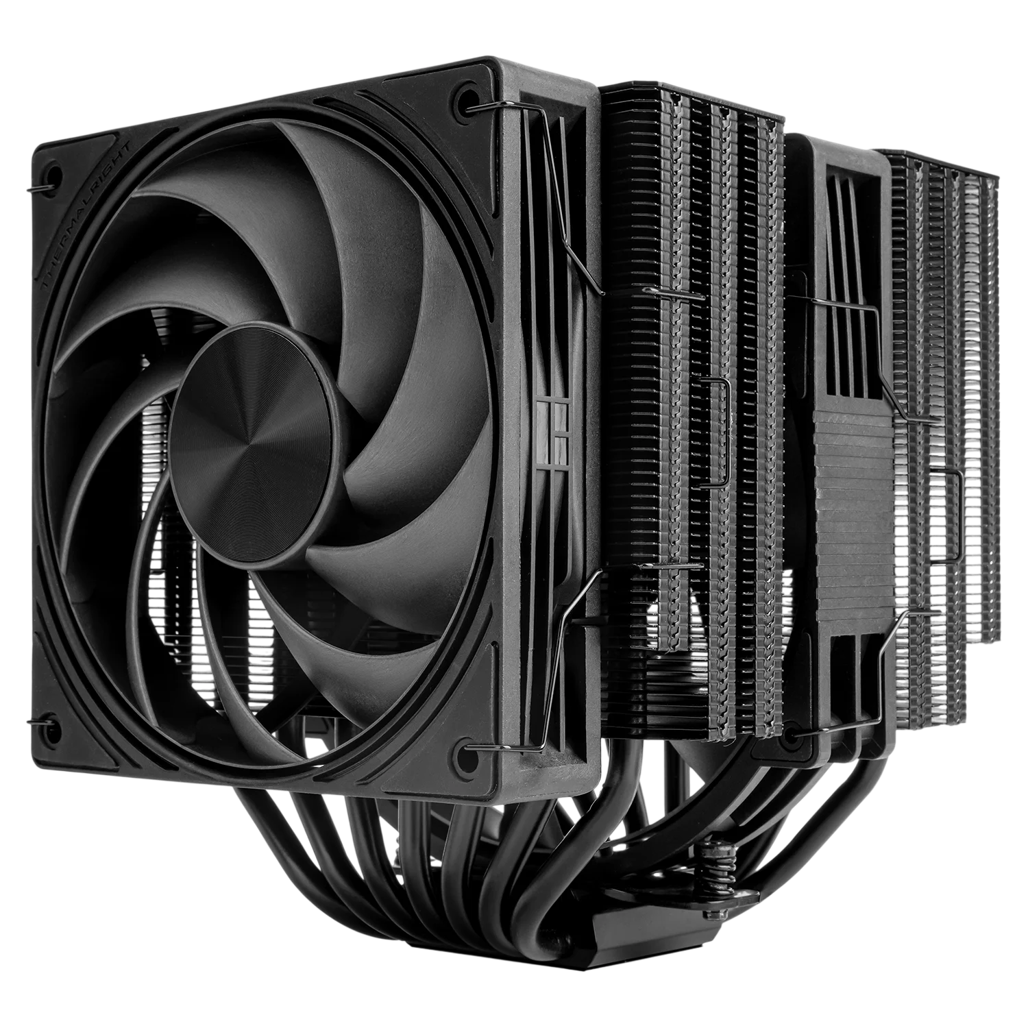Кулер для процессора/ CPU Cooler Thermalright Frost Tower 140 (4-pin PWM, 158mm, Al/ Cu, 7x6mm, 1x120mm+1x140mm, 85.35/ 120CFM, 33.3/ 36.25dBA, 2400/ 1850RPM, S: 1851/ 1700/ 1200/ 115X/ 2011/ 2066, AM5/ AM4, bl (FT-140-BL)
