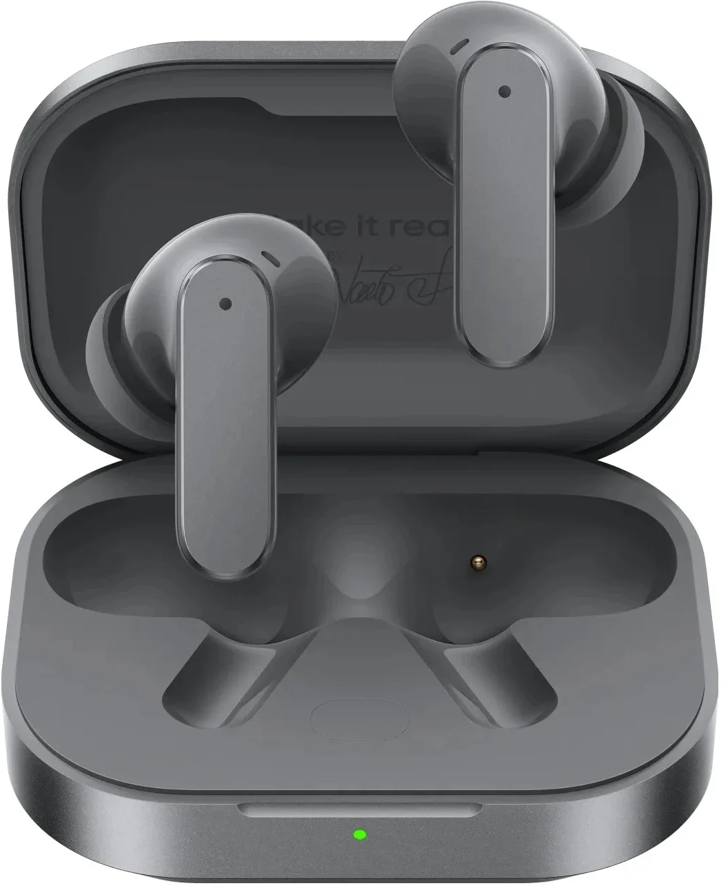 Гарнитура внутриканальные Realme Buds Air 8 т.серый беспроводные bluetooth в ушной раковине (6941764483309)