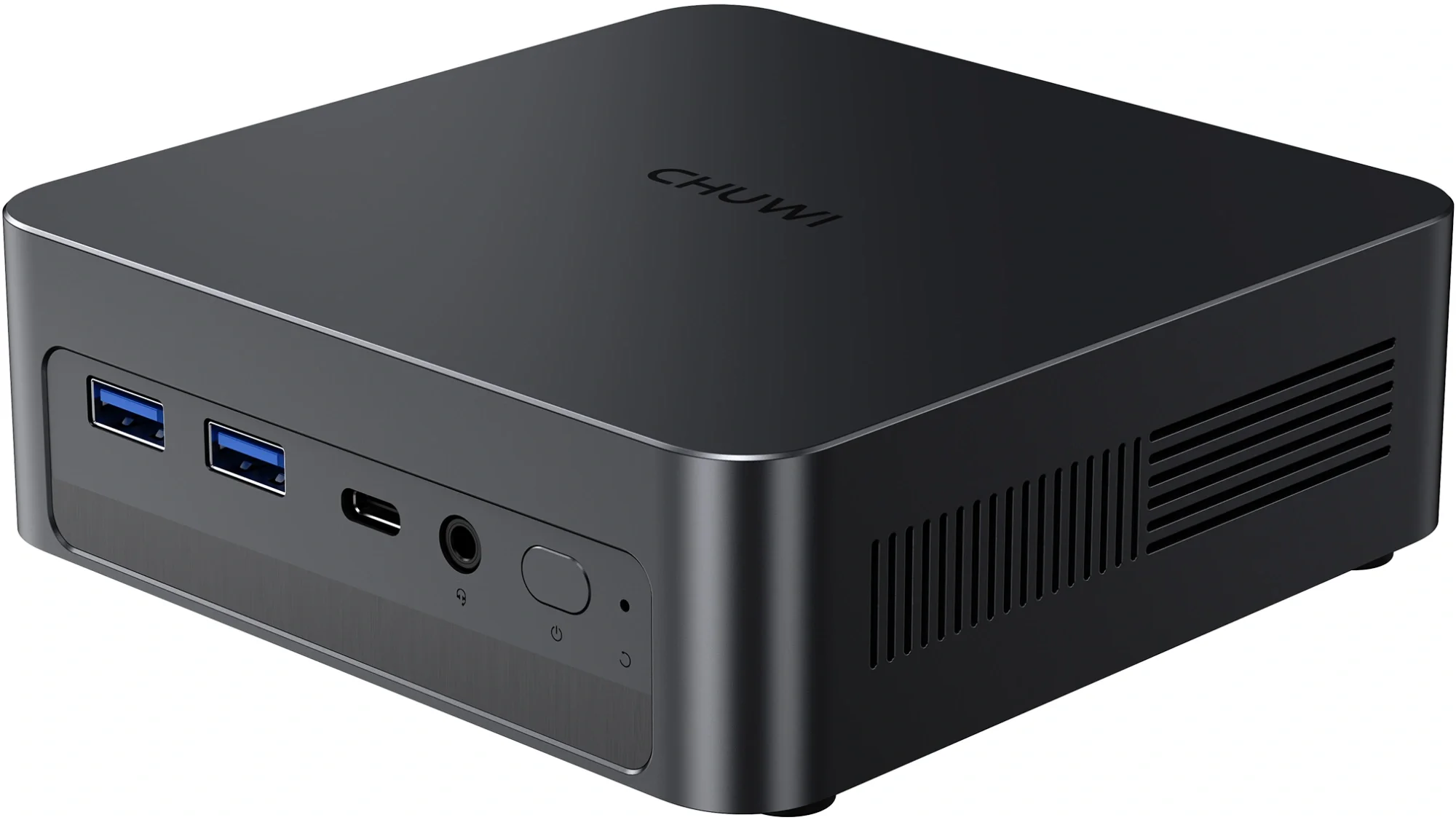 Компьютер Мини Chuwi AuBox X Core Ultra 7 256V (2.2) 16Gb SSD1Tb ARC 140V Windows 11 Pro 2.5xGbitEth WiFi BT 100W серый (2171147) (2171147#MLN)