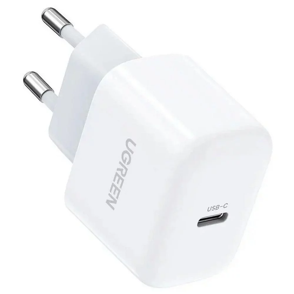 Зарядное устройство UGREEN CD241 (10220) Mini USB-C 20W PD Fast Charger. Цвет: белый (10220_)