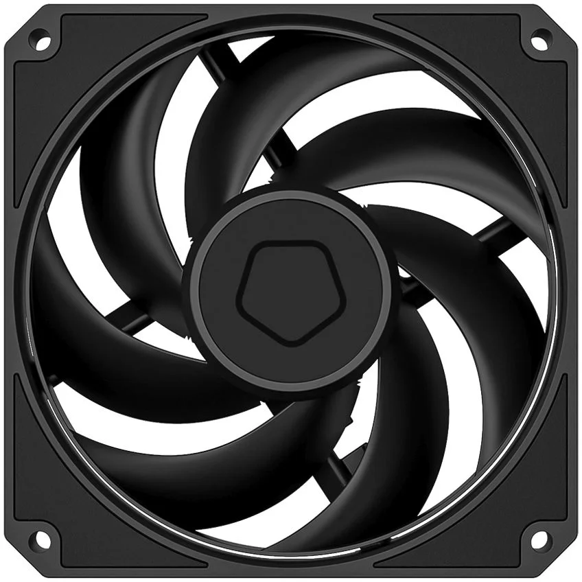 Вентилятор для корпуса ID-Cooling AM-120-K 120х120x25 черный 4-pin 31дБ Ret