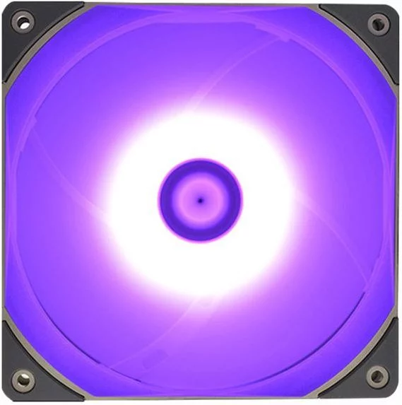 Вентилятор для корпуса Thermalright TL-C12R-L Reverse RGB 120х120x25 черный 4-pin 25.6дБ Ret