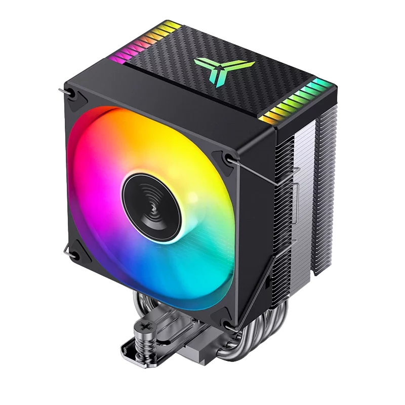 Кулер для процессора/ CPU Cooler JONSBO CR-1400 EVO ARGB (180W, 4-pin PWM, 130mm, Al/ Cu, 4x6mm, ARGB, 1x92mm, 38.2CFM, 33.8dBA, 2200RPM, S: 1700/ 1200/ 115X, AM4/ AM5 Black) (CR-1400 EVO ARGB BLACK)