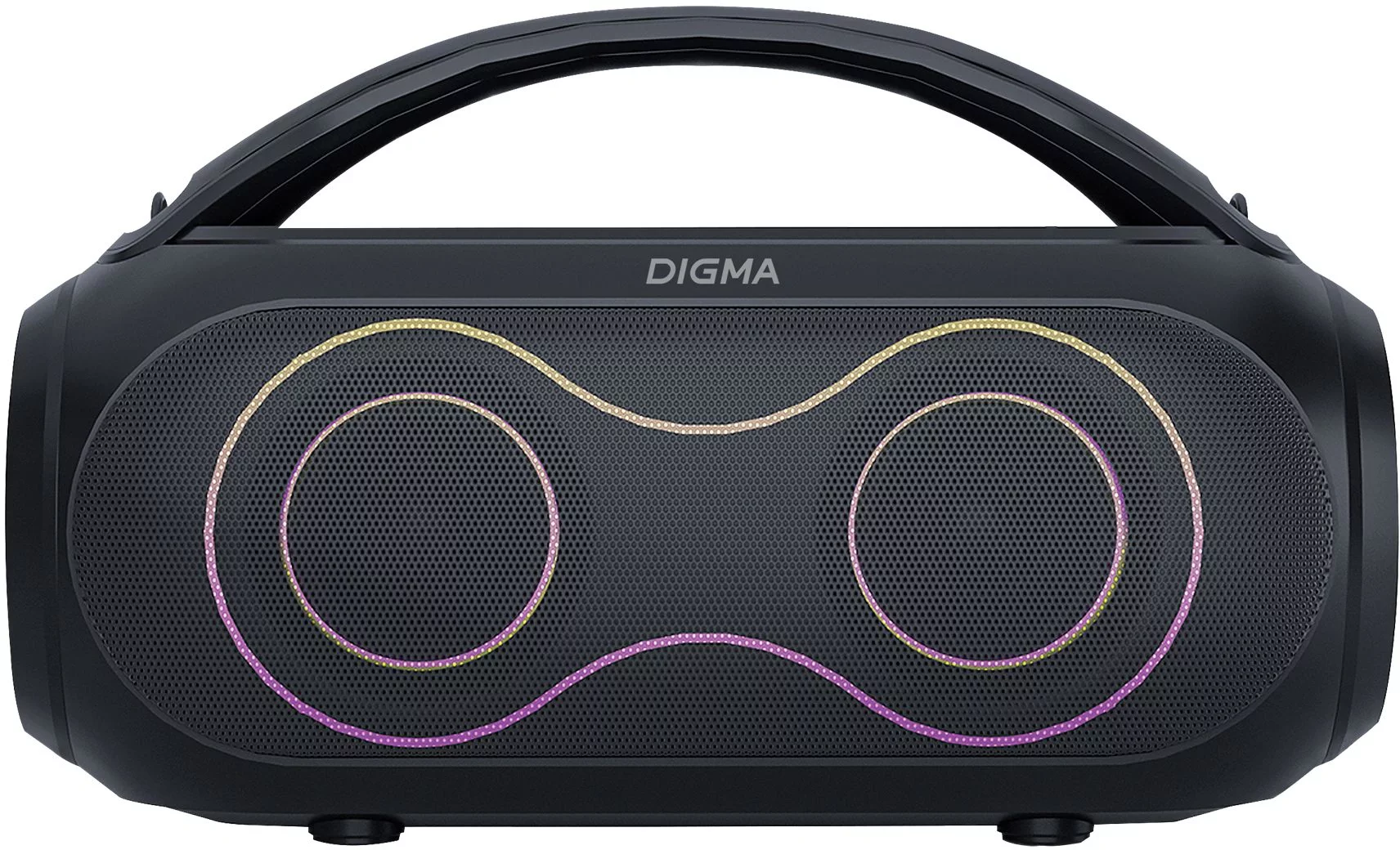 Колонка порт. Digma D-PS1532 черный 60W 2.0 BT 10м 3600mAh (PS1532B)