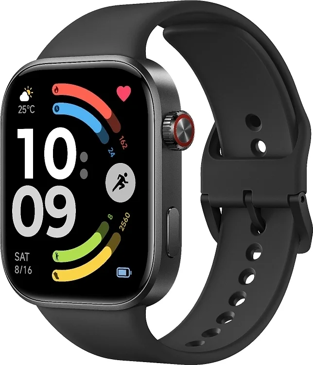 Смарт-часы Xiaomi Redmi Watch 6 2" LCD корп.черный рем.черный (BHR08CIGL)