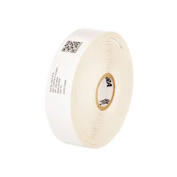 Упаковка браслетов (6 шт/ уп) Zebra Wristband, Polypropylene, 1x11in (25.4x279.4mm); DT, 10033714RM, Coated, 1in (25.4mm) core, 200/ roll, 6/ box, white (10037679)