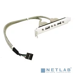 Espada Планка в корпус USB2.0 -2 порта, (EBRCT-2PrtUSB2) (39007)