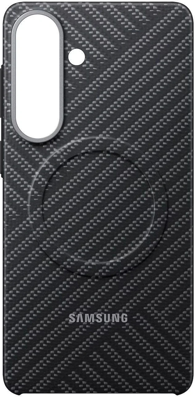 Чехол (клип-кейс) Samsung для Samsung Galaxy S26+ Carbon Magnet Case with MagSafe серый (EF-KS947SSEGRU)
