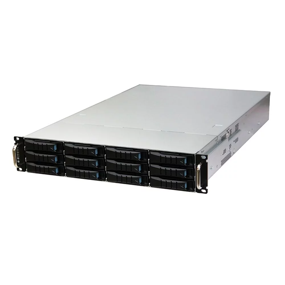 Корпус AIC RSC-2ET_XE1-2ET00-19 Bad Pack 2U 12xSATA/ SAS HS 3,5/ 2,5" universal bay + 2x2,5" 7mm rear HS bay, up to 12(W) x 13(D) E-ATX, modified 1x12G 12-port passive BP with 4xNVMe (U.2) support, 3x 80x38mm fan (middl (RSC-2ET_XE1-2ET00-19||BP)