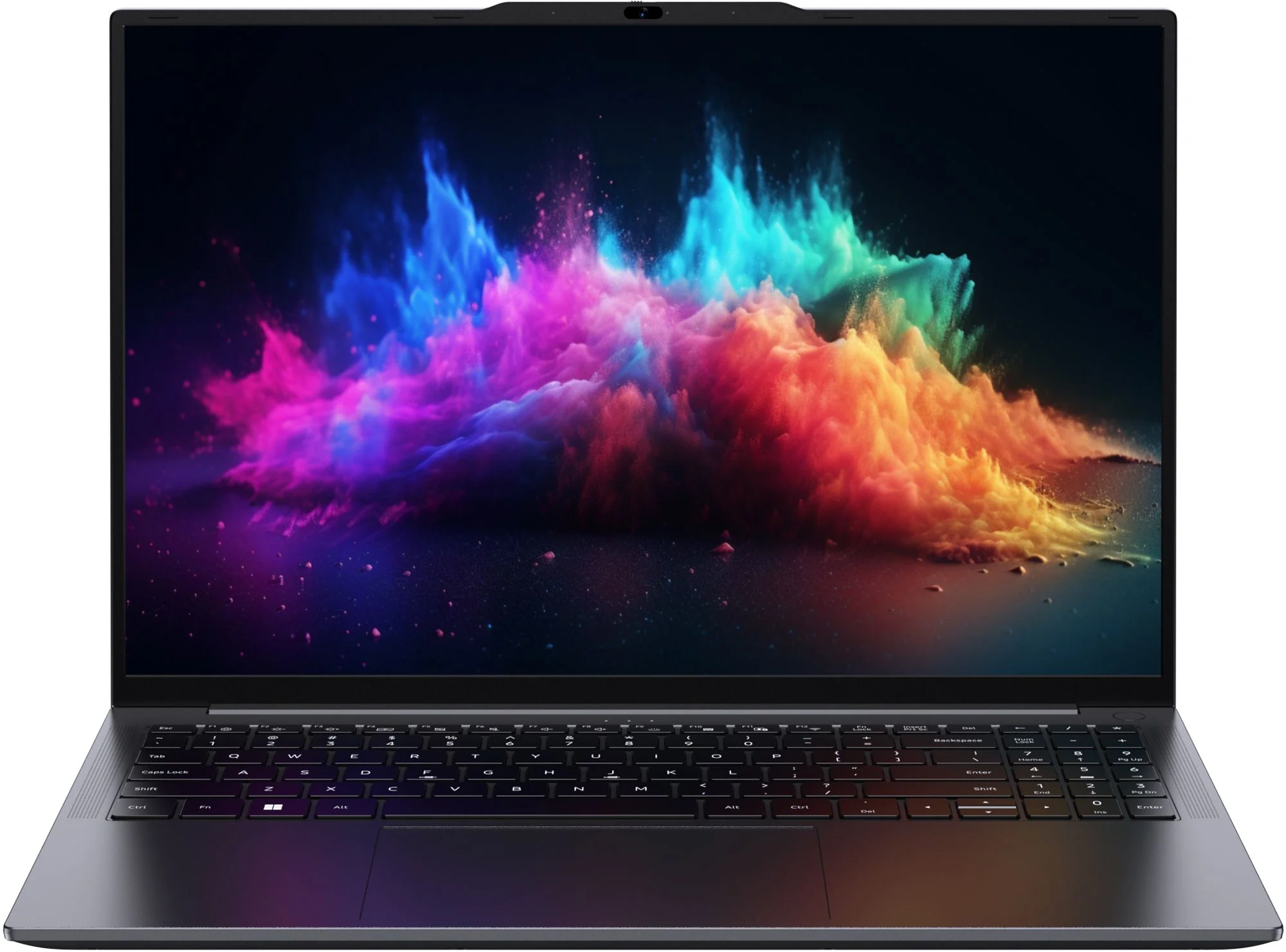 Ноутбук Chuwi Corebook Plus Ryzen 5 7430U 16Gb SSD512Gb AMD Radeon Graphics 16" IPS FHD (1920x1200) Windows 11 Home grey WiFi BT Cam 6500mAh (2102172) (2102172#MLN)