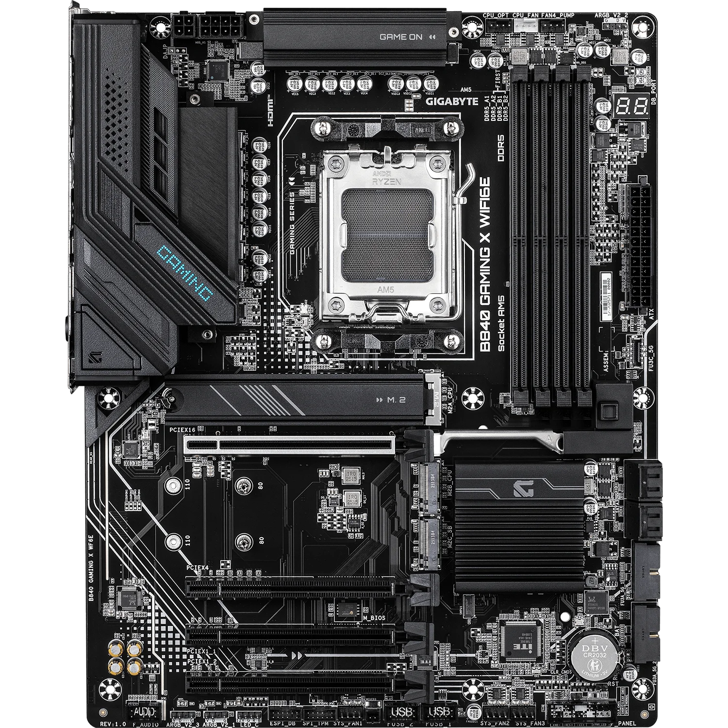 Материнская плата/ B840 GAMING X WF6E