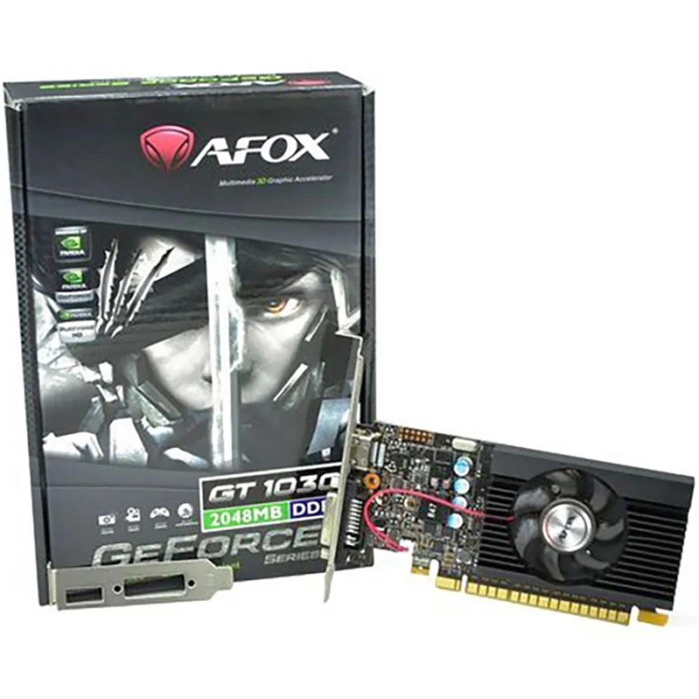 Видеокарта Afox PCI-E AF610-2048D3L7-V8 NVIDIA GeForce GT 610 2Gb 64bit GDDR3 810/1333 DVIx1 HDMIx1 CRTx1 HDCP Ret low profile [AF610-2048D3L7-V8]