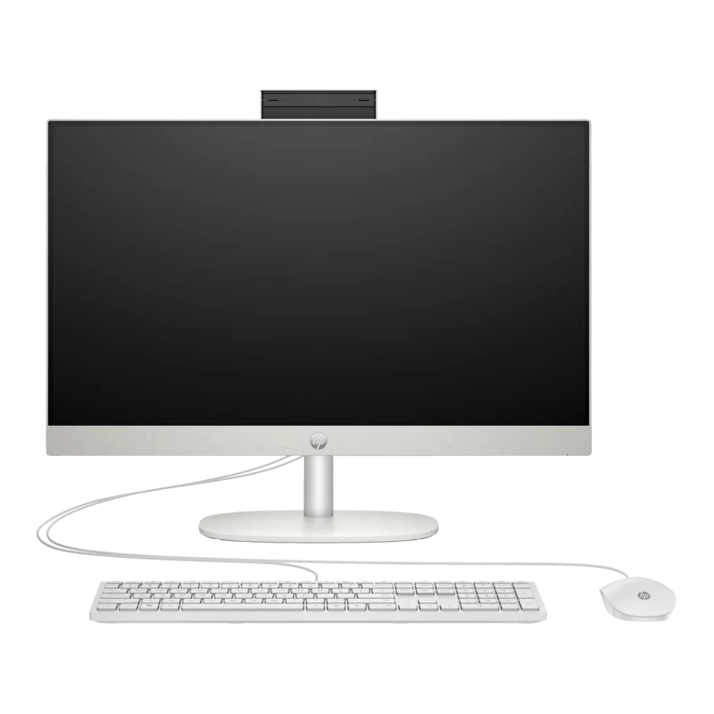 Моноблок HP All-in-One 24-cr0252nh 23.8"(1920x1080 IPS)/Core i5 1335U/16Gb/512PCISSDGb/noDVD/WiFi/Snow White/DOS , mouse (A0CQ4EA#BH5)
