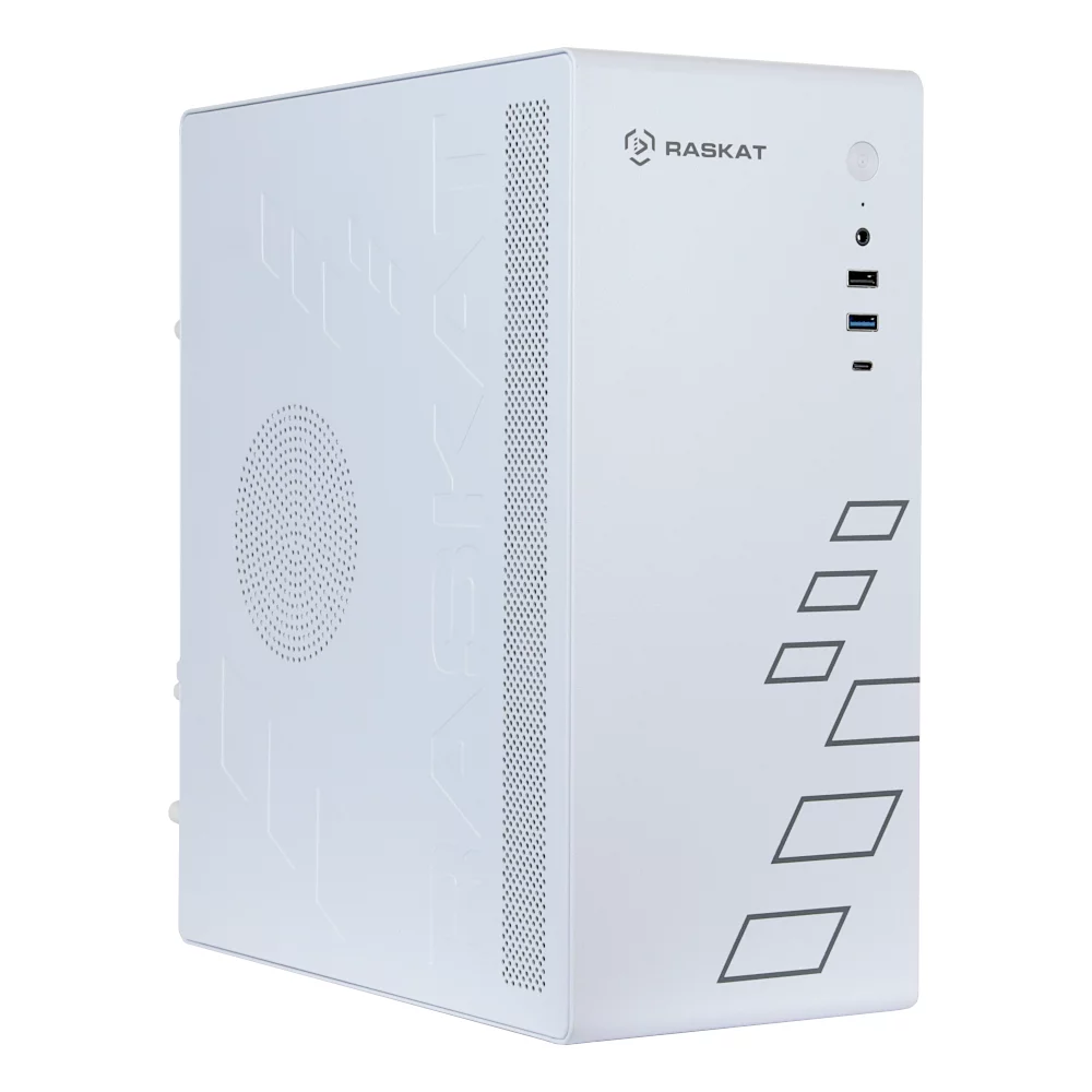 Компьютер Raskat Standart 300 (Intel Core i3 12100, RAM 8Gb, SSD 240Gb, no OS, kb+ms, white) (STANDART300128044||BP)