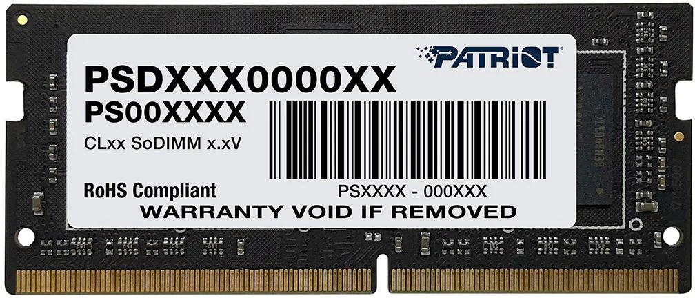 Модуль памяти SODIMM DDR4-2666 8GB PSD48G26662S PATRIOT