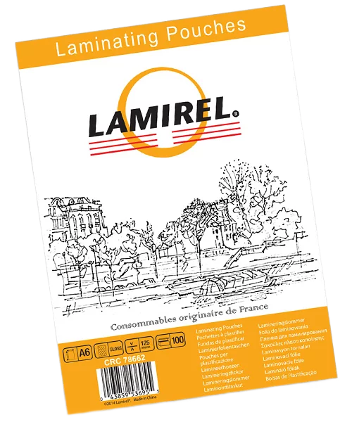 Пленка для ламинирования Lamirel А6, 125мкм, 100 шт. (LA-78662)
