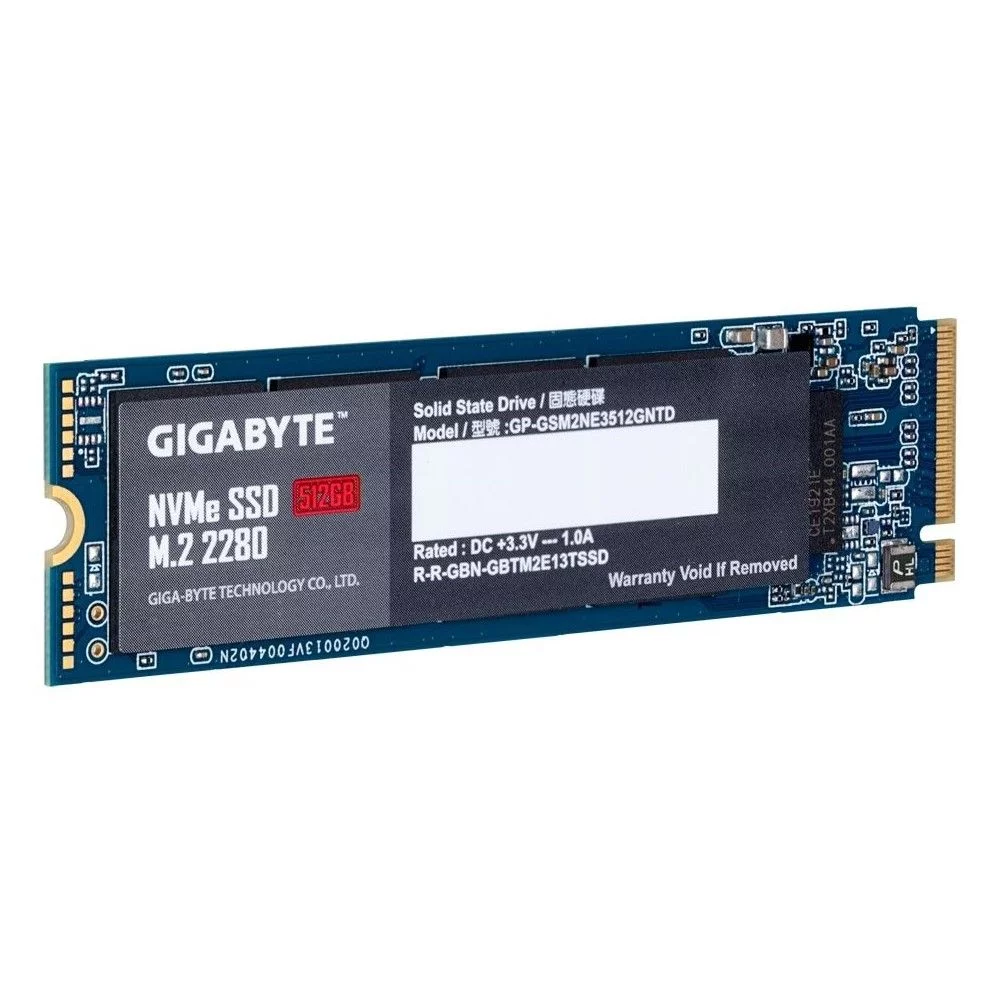 Твердотельный накопитель SSD Gigabyte M.2 2280 512GB PCI-Express 3.0 x4, NVMe 1.3 (G3NVME512G)