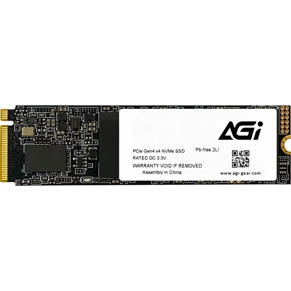 Твердотельный накопитель SSD AGI AI818 PCIe Gen.4 2TB QLC RETAIL-Color Box (AGI2T0G43AI818-CB)