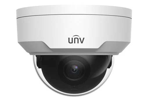 Видеокамера уличная IP UNIVIEW купольная антивандальная с фиксированным объективом (IPC324LE-DSF28K-G-RU)