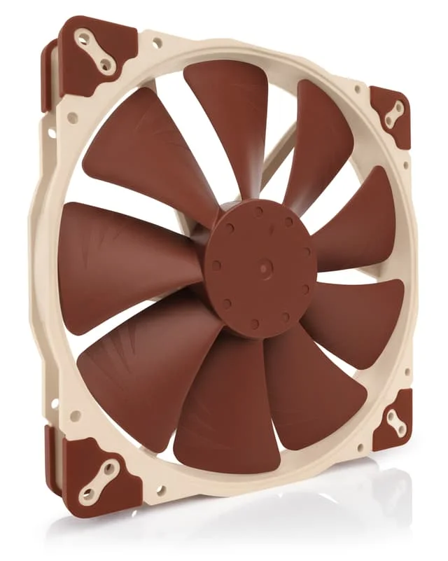 Кулер для корпуса/ Case Cooler Noctua NF-A20 5V (200x200x30mm, 3-pin, 86.46CFM, 18.1dBA, 800RPM, Beige/Brown)