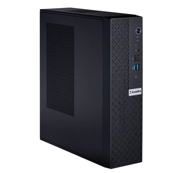 Компьютер KVADRA TAU SFF, Core i5-13400, 16GB DDR4 3200 (1x16GB), SSD 512Gb, Intel Internal Graphics,WiFi/ BT, noDVD, no keyboard & no mouse, Black, 450W, noOS, 1Y Wty, МПТ (Y2SYSCAS113R_086BD5)