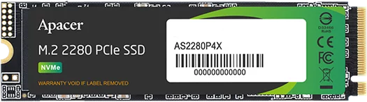 Apacer SSD M.2 2280 1TB AS2280P4 AP1TBAS2280P4X-1
