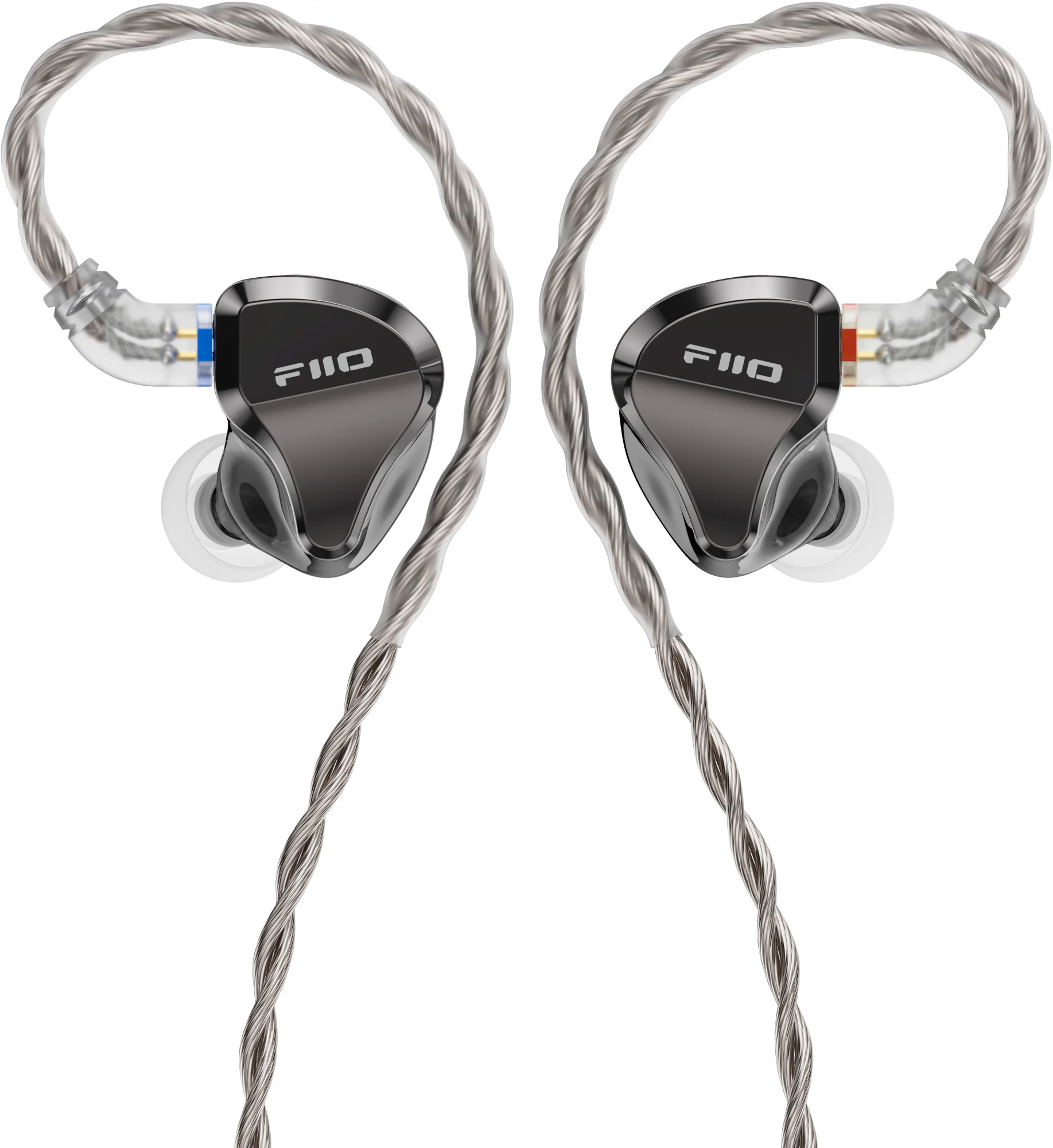 Наушники внутриканальные Fiio JH5 1.2м черный проводные в ушной раковине (JH5#MLN)