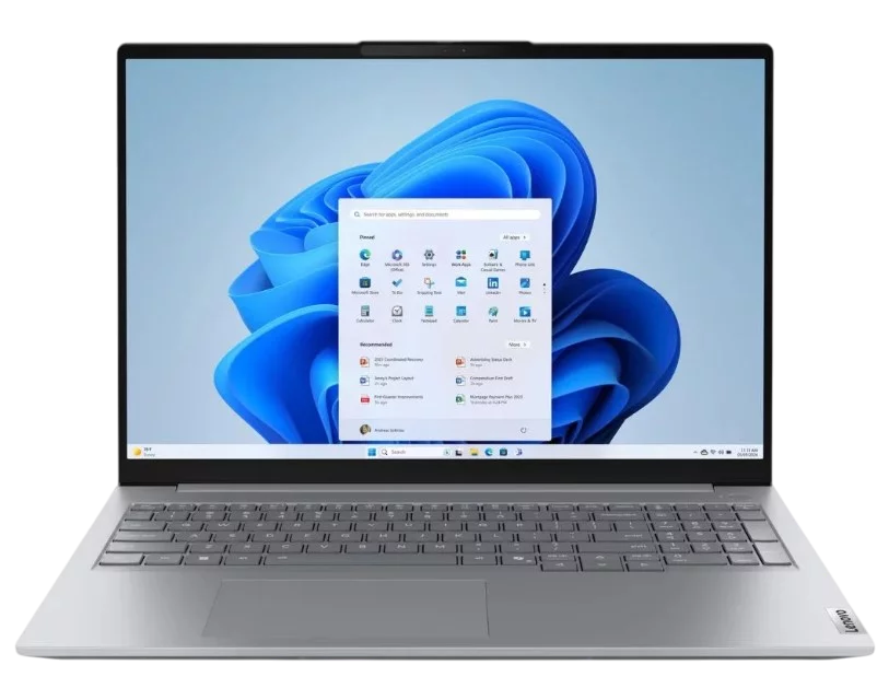 Ноутбук Lenovo ThinkBook 16 G7 ARP 16" (1920x1200) IPS, Ryzen 7 7735HS, 16GB,512GB SSD, AMD Radeon, FHD Cam, WLAN 2x2ax 6E+BT,FPR,3 Cell 45Whr, BKLT KB ENG, No OS, 1Y ( EN_kbd , 3pin cable) (21MWA0ATIN)