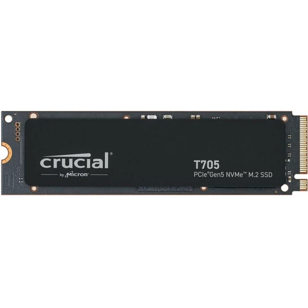 Твердотельный накопитель SSD Crucial T705 2TB PCIe Gen5 NVMe M.2 SSD CT2000T705SSD3