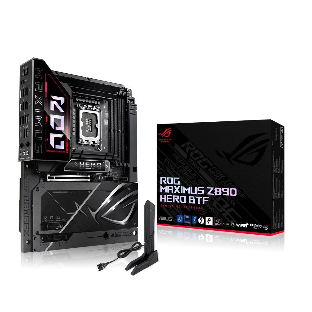Материнская плата/ ROG MAXIMUS Z890 HERO BTF (90MB1KG0-M0EAY0)