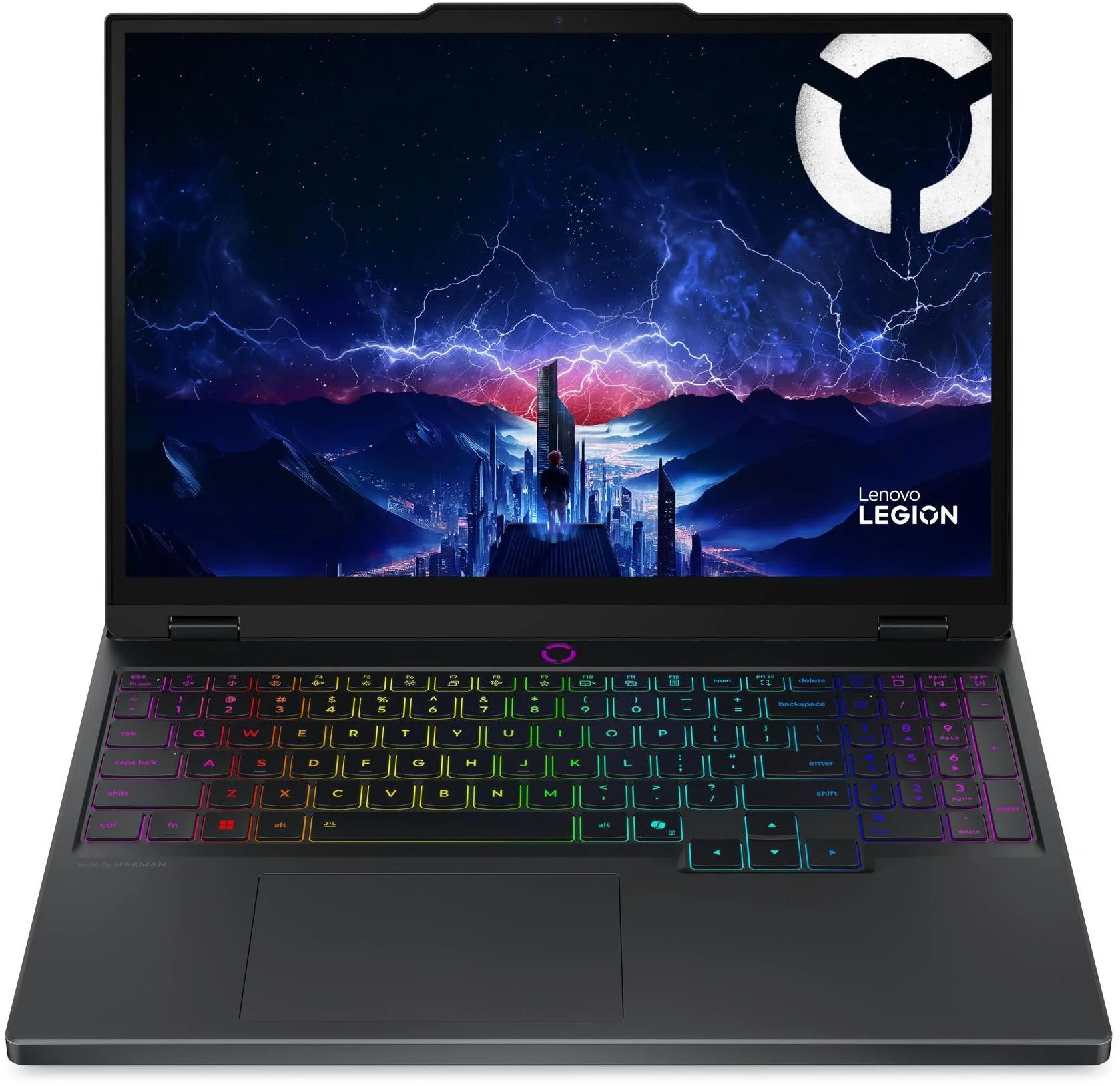 Ноутбук Lenovo Legion 5 15IAX10 15,1" WQXGA OLED 500N 165Hz/ i Core U7 255HX/ 32Gb/ 1Tb SSD/ RTX 5060 Ti 8Gb/ DOS/ Eclipse Black (83F0000FRK)