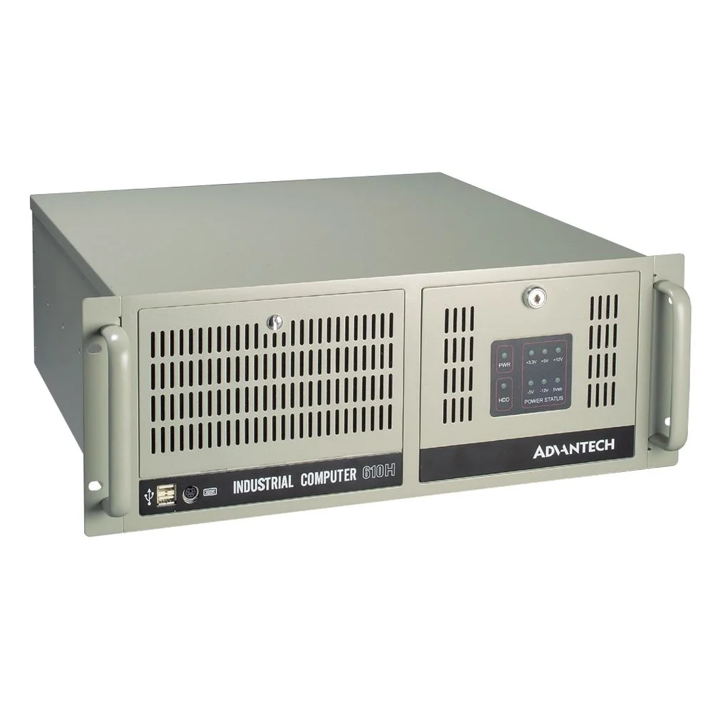 Корпус для промышленного Компьютер Advantech Bad Pack 4U Rackmount Chassis ATX IPC-610BP-50HD Advantech 15 слотов, отсеки 3x5.25", 1x3.5", 2xUSB, 1xPS/ W/ PS8-500ATX-BB (S0) bp (IPC-610BP-50HD (BP))
