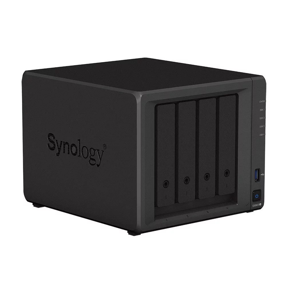 Платформа СХД Synology DS923+ 4 Bay 2xM.2 2xGLAN 4GB (Max. 32GB) DDR4