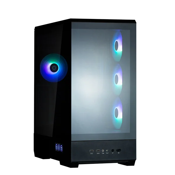 ZALMAN P50 DS, ATX, BLACK, WINDOW, 2x3.5", 3x2.5", 1xUSB TYPE-C, 2xUSB3.0, SIDE 3x120mm ARGB, REAR 1x120mm ARGB (P50 DS BLACK)