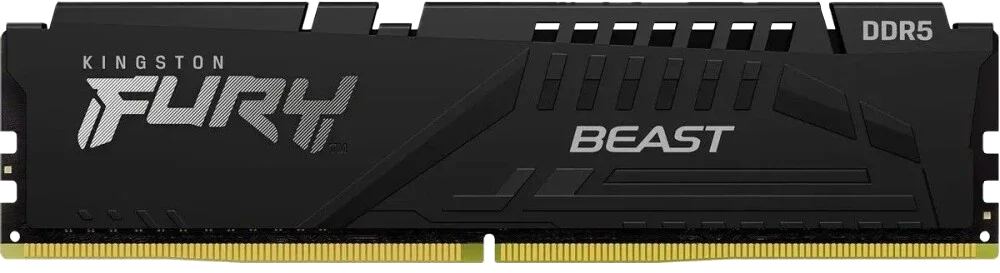 Память оперативная/ Kingston 32GB 6000MT/ s DDR5 CL36 DIMM FURY Beast Black (KF560C36BBE2-32)