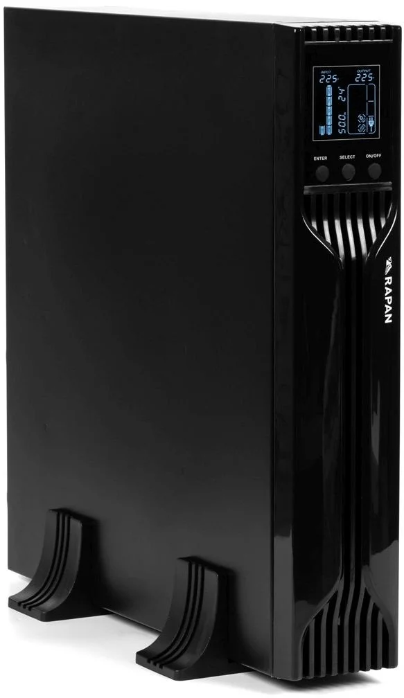 Источник бесперебойного питания Бастион Rapan-UPS 1000-Rack-IN-2X9-E 700Вт 1000ВА черный (8958) (8958#MLN)