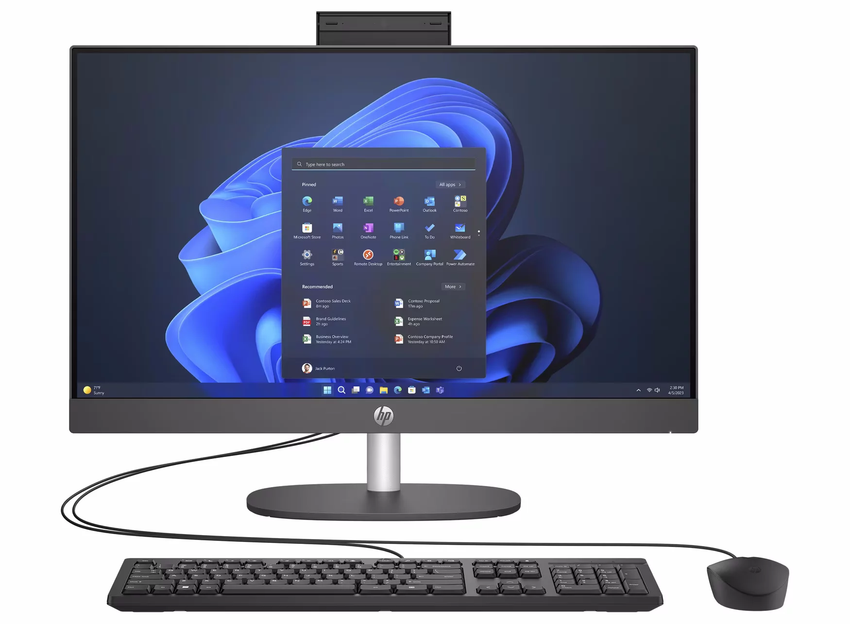 Моноблок HP ProOne 240 G10 All-in-One NT IPS 23,8"(1920x1080)Core i5-1335,8GB,512GB,usb kbd,mouse,U GRFX,Iron Gray,5MP,WiFi,BT,Iron Gray,DOS,1Wty (935X4EA)