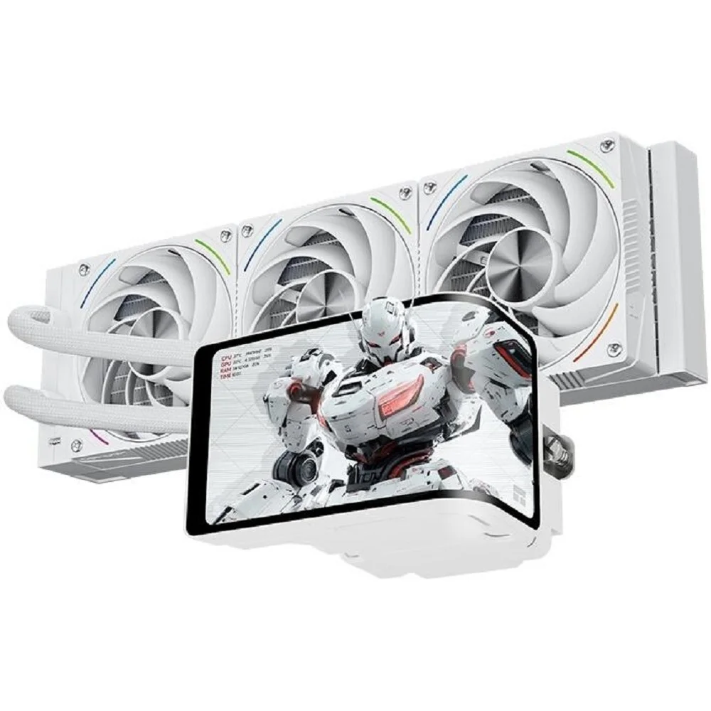 Thermalright Система водяного охлаждения Wonder Vision 360 Turbo ARGB White / 3x120mm ARGB PWM Fans / TRWV360TAW
