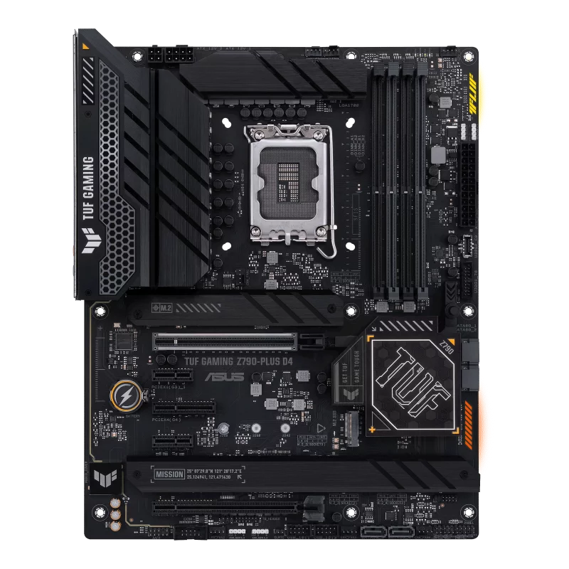 Материнская плата ASUS TUF GAMING Z790-PLUS D4 Soc-1700 Intel Z790 4xDDR4 ATX AC`97 8ch(7.1) 2.5Gg RAID+HDMI+DP (90MB1CQ0-M0EAY0)