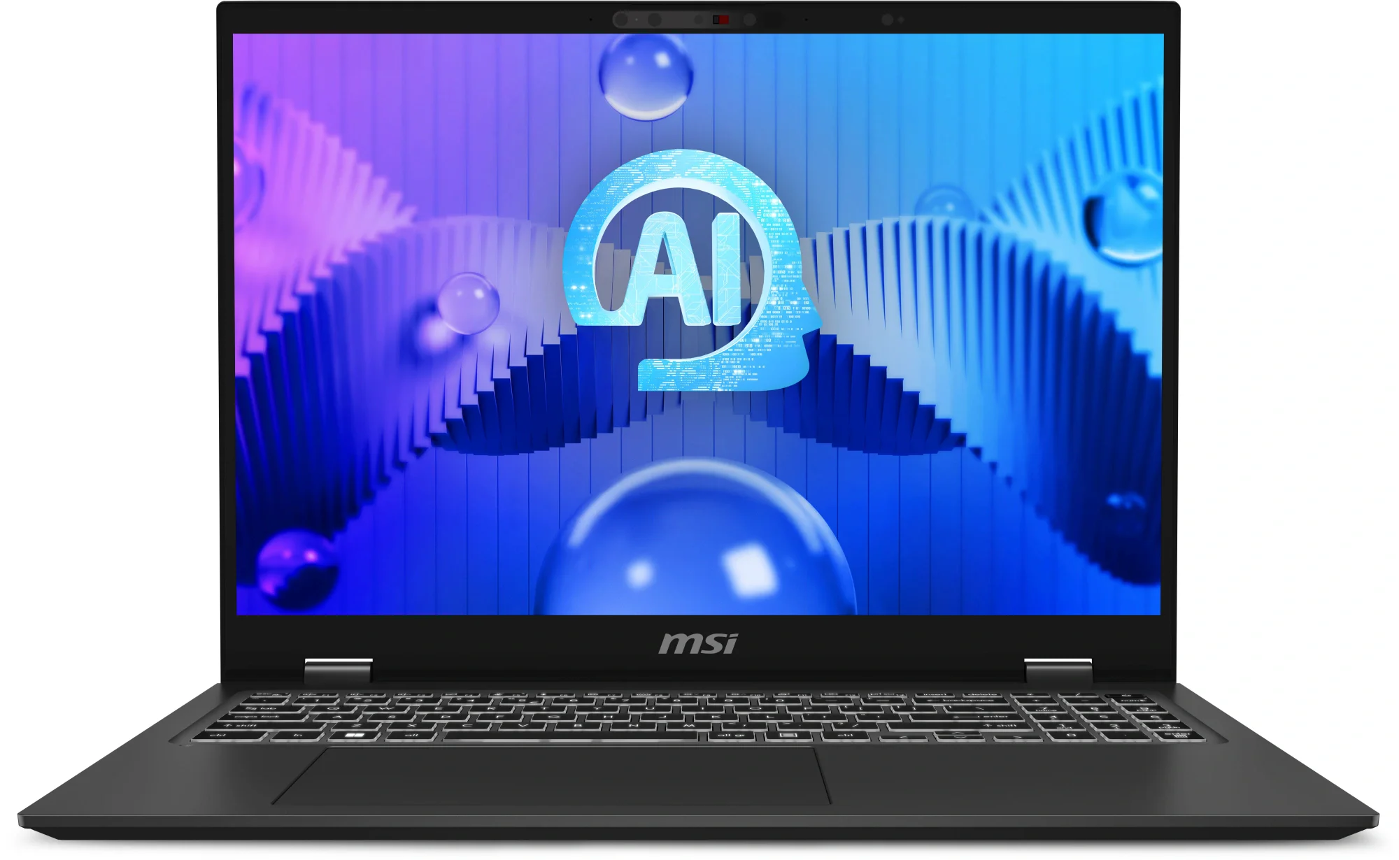 Ноутбук MSI Prestige 16 AI Evo B1MG-235RU Core Ultra 7 165H 16Gb SSD1Tb Intel Arc 16" IPS FHD+ (1920x1200) Windows 11 Home grey WiFi BT Cam (9S7-15A121-235)