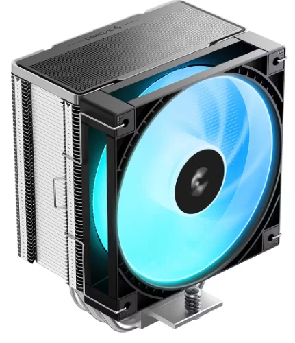 Кулер для процессора DEEPCOOL AG500 G2 ARGB LGA1851/1700/AM5/AM4 (12шт/кор, TDP 250W, PWM, ARGB Fan 120mm, 5 тепл.трубок, черный) RET (R-AG500-BKAMMG2-G)