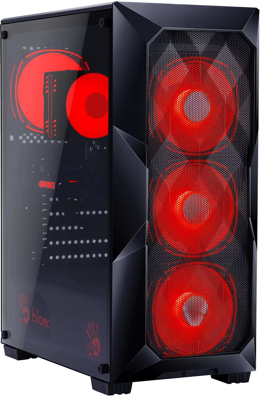 Компьютер Bloody BD-PC CH61C1 MT i5 12400F (2.5) 16Gb SSD1Tb RTX4060 8Gb Windows 11 Home 64 GbitEth 500W черный (2085729)